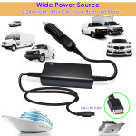 100W 범용 자동차 충전기 USB-C PD 5V 9V 12V 3A 20V 5A Mac 책 노트북 태블릿 스마트 폰