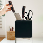 철제 물빠짐 칼블럭 칼꽂이 주방 1개