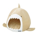 강아지 상어 하우스 대형 1P 고양이 숨숨집