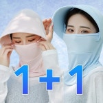 1 1 쿨링 전면 마스크 스포츠 넥쿨러 농사 낚시 햇빛차단 모자