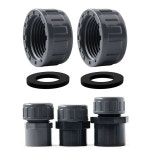 PVC 암나사 엔드 캡 커넥터 20mm/25mm/32mm 호스 파이프 피팅