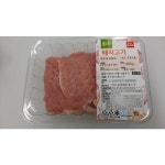 하이포크돼지고기 등심 돈까스용 400g 1등급 풀스쿡 냉장 1개 단품