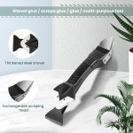 3 in 1 9pcs 실리콘 리무버 실란트 부드러운 스크레이퍼 코킹 피니셔 그라우트 키트 도구 바닥 금형 제거