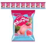 오리온 복숭아과즙 그대로 마이구미 66g 20개