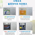 글라스렌 글라스렌 안경테 전용 시력보호안경렌즈 렌즈제작상품 7 케미변색렌즈그레이