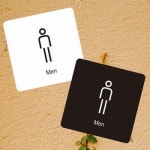 Men1 부착형 정사각 소형안내판