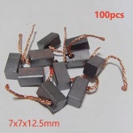 자동차 히터 블로어 선풍기 자동차 모터 카본 브러시 8x8x19mm 8x9x20mm 100