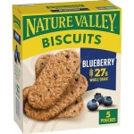 네이처밸리 Nature Valley 블루베리 비스킷 통곡물로 5개 250 9g 8 0온스