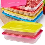 킵프리저2 밀폐용기 냉장고정리용기 냉동실정리 7L-4P