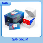 GAN 562 M 5X5 자기 매직 스피드 큐브 스티커가없는 전문 Fidget 장난감 Maglev UV Cubo 퍼즐