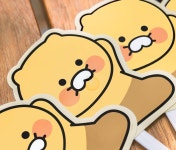 카카오프렌즈 카카오프렌즈 춘식이 접이식 부채