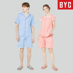 BYC BYC 시어서커 러블리체크 반팔세트 남 105