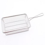 튀김용 사각망 손잡이 바구니 1호 제작상품 튀김용바구니 치킨바구니 업소용바구니