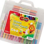 크림색연필 36색 -토루