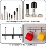 다양한 의 고무 엔드 캡 나사 보호대 라운드 비닐 볼트 커버 9 가지 160