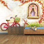 월파크 펄실크 뮤럴벽지 450 x 240 cm WP-224