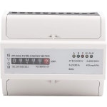 GENERIC 디지털 3상 4선 DINRail 전기계량기 20 80 A전자KWh계량기