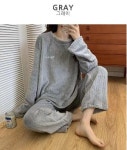 보들보들 골지 잠옷 셋트 5컬러 여성잠옷 겨울잠옷