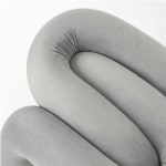 볼드라인 인테리어 스툴 패브릭 화장대의자