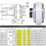 0 6Kg 중원형 마그네틱 파우더 클러치 24V 홀 장력 팽도어 편차 보완 컨트롤