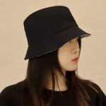 캠핑 피크닉 남녀공용 양면 벙거지 모자 버킷햇