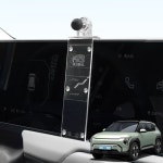 택커 픽스글로벌 EV3 전용 차량용 핸드폰 거치대 마운트 단일 우측 추가안함