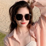 남녀 커플 빅이즈 선글라스 알큰 안경 썬글 GWM