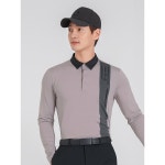 엘르골프 남성 로고 포인트 폴로 티셔츠 6H55255 688155