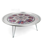 가벼운 알루미늄 레트로 밥상 술상 양철상 집들이상 교자상 원룸