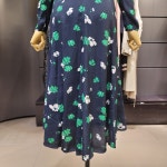 시슬리 플라워 퍼프 원피스 SAOP07111