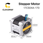 Cloudray Nema 17 스테퍼 모터 CNC 3D 프린터 조각 밀링 용 2 상 스테퍼 모터 42Ncm 1 7A