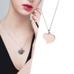 티르리르 이니셜 하트 펜던트 HPQBRC10001M