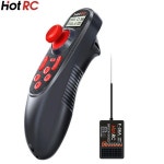 HOTRC 6CH 2 4GHz 무선 시스템 송신기 리모컨 RC 보트용 DS 600 PWM 6 채널 수신기 DS-600