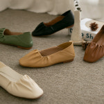 분홍코끼리 분홍코끼리 샤샤 셔링 플랫 235