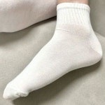 봄 여름 가을 남성 중목양말 니삭스