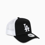 New Era Cap 뉴에라 뉴에라 캡 LA 메쉬 캡 NEWER-BLKWHI 11405498CO 1