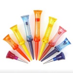 초정밀 스프링 360도 골프티4종 볼마커 필드용품 초보골퍼 골프연습 G2308