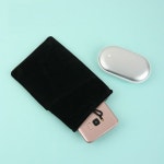 여행용 다용도 벨벳 파우치 주머니 충격 보호