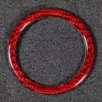 엔진 시동 단추 링 트림 장식 왼손 운전용 스바루 BRZ 탄소 섬유