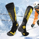 남성 여성 겨울 스포츠 보온성 스판 밴딩 롱 삭스 니삭스 골프웨어 양말 필라테스 요가