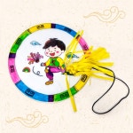 만들기 컬러링 전통 손제기 놀이 4인용