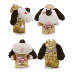 강아지캐릭터 고급자수 클럽 보호 헤드 커버 채보호 클럽보호 필드아이템 G2559