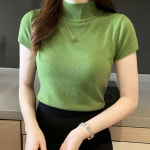 메이킹유 슬림핏 무지 반폴라 레미드니트 J6090