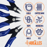 와이어 사이드 커터 전단 대각선 플라이어 모델 170 수공구