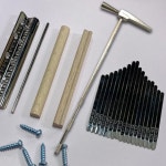 17음 칼림바 DIY 음계바 키트 만들기재료 우드바디 별매 어린이만들기재료 S 1407