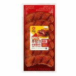 CJ CJ cj 백설 숯불불닭맛후랑크 120g 4개