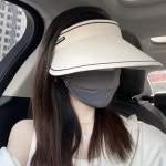 여성 물놀이 바캉스 워터파크 여름 여행 썬캡 모자