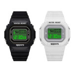 우레탄 전자 디지털 손목 시계