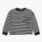 밀리밤 스트라이프 캐주얼 티셔츠 MLLA2491Z