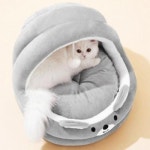 큐티펫 반려동물 동굴 하우스 강아지 고양이 집 쿠션 WFC9CD9